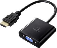 Renkforce RF-4531578 Kabeladapter HDMI VGA - 3.5 mm Schwarz (RF-4531578)