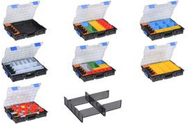 Allit EuroPlus Pro K44/23 Sortimentskoffer (B x H x T) 440 x 76 x 355 mm Anzahl Fächer: 23 1 St. (454210)