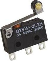 Omron D2SW-3L2H Mikroschalter 125 V/AC 3 A 1 x Ein/(Ein) 1 St. Bag