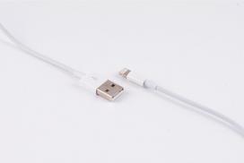 shiverpeaks ®-BASIC-S--USB Lade-Sync Kabel, USB A Stecker auf 8-Pin Stecker, 2.0, weiß, 4,0m (BS14-12047)