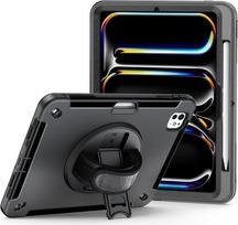 JT Berlin Rugged Kickstand & Handstrap Case| Apple iPad Pro 11 2024| schwarz| bulk| (30017)