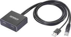 SpeaKa Professional SP-GNS-250 Netzwerkadapter/Hub 1GBit/s USB-C®, RJ45 (SP-13595928)