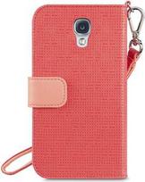 Linksys Belkin Sartorial Wristlet - Schutzhülle für Mobiltelefon - Sorbet - für Samsung GALAXY S4 (F8M561BTC01)