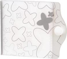 Hama Memory Card File SD - Memory-Etui - Kapazität: 8 Memory-Stick-Karten, 8 SD/MMC-Karten, 8 xD-Picture Card - durchsichtig, Graphite (00095920)