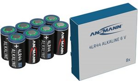 ANS 1520-0014 - Alkaline Batterie 4LR44 8er-Pack - Batterie - 4LR 44 (1520-0014)