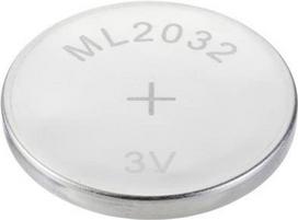 Knopfzellen-Akku ML 2032 Lithium 65 mAh 3 V 1 St. (VC-12714075)
