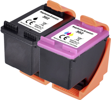 Renkforce Tinte Kombi-Pack ersetzt HP 302 (X4D37AE) Kompatibel Kombi-Pack Schwarz, Cyan, Magenta, Gelb RF-I-HP302BCMY2PK RF-5628788 (RF-5628788)