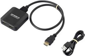 SpeaKa Professional SP-HDMIS-300 2 Port HDMI-Splitter Ultra HD-faehig 7680 x 4320 Pixel (SP-13457064)