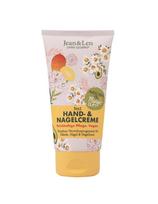 Jean&Len 3-in-1 rankų ir nagų kremas su avokadu ir mango, 75 ml