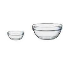 Esmeyer Glasschale Empilable, Inhalt: 2.600 ml Salatschale, Durchmesser: 230 mm, Höhe: 105 mm, stapelbar - 1 Stück (410-208)