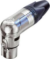 Neutrik XLR-Steckverbinder Buchse, gewinkelt Polzahl: 5 Silber NC5FRX 1 St. (NC5FRX)
