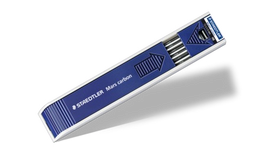 STAEDTLER Zeichenmine Mars carbon 200, Härtegrad: 2B Minenstärke: 2 mm, 130 mm lang, Minenfarbe: schwarz, - 1 Stück (200-2B)