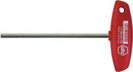 wiha Stiftschlüssel mit Quergriff Sechskant glanzvernickelt (00913) 4 x 150 mm (334040150)