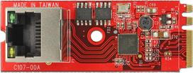 DeLock Converter M.2 Key A+E male > 1 x Gigabit LAN vertical - Netzwerkadapter - M.2 Card - Gigabit Ethernet x 1 (62949)