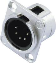 NEUTRIK XLR Einbaustecker 5pol NC5MDL-1 (30200638)
