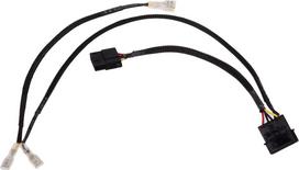 Alphacool 4Pin Molex zweifach Adapter für Alphacool Magnetventil - schwarz 50cm EOL (18517)