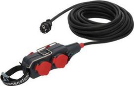 Brennenstuhl 9161150161 Strom Verlängerungskabel 16 A Schwarz Rot 15 m H07RN-F 3G 1.5 - Kabel - Strom/Netzteil (9161150161)