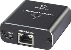 Renkforce RF-GES-200 Netzwerk Switch RJ45 2 Port USB-Stromversorgung (RF-6739678)