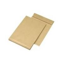 MAILmedia Faltentaschen mit Haftklebestreifen, E4 natron braun, 150 g-qm, 40 mm Falte und Klotzboden (30112-7)