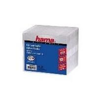 Hama CD-ROM Slim Pack 4 - Slim Jewel Case für Speicher-CD - Kapazität: 4 CD - durchsichtig (Packung mit 10 )
