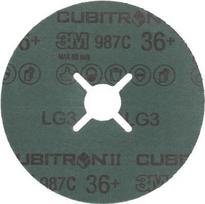 3M Fiberscheibe Cubitron II 987 C D.125mm K.60+ INOX Keramikkorn 3M (7000028199)