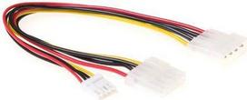 ACT AK3195 - 0,2 m - Molex (4-pin) - 4 x Molex (4-pin) - Männlich/Weiblich (AK3195)
