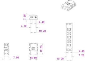 EUROLITE LED Strip Verbinder 4Pin 10mm (50530069)