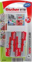 Fischer DuoPower 12 x 60 K NV Dübel 60 mm 537654 1 Set (537654)