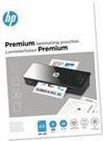 HP Premium - 250 Mikrometer - 25er-Pack - glänzend - durchsichtig - 303 x 426 mm Taschen für Laminierung (9128)