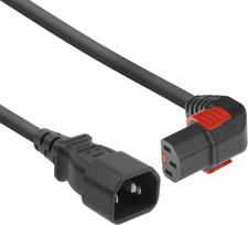 ACT AK5267 Stromkabel Schwarz 1 m C14-Koppler C13-Koppler (AK5267)
