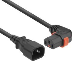ACT AK5273 Stromkabel Schwarz 1 m C14-Koppler C13-Koppler (AK5273)