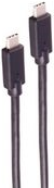 shiverpeaks ®-BASIC-S--USB-C Verbindungskabel, USB Kabel Typ-C Stecker auf Typ C Stecker, 3.2 Gen 2x2, 100W, 0,25m (BS13-62005)