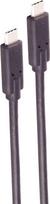 shiverpeaks ®-BASIC-S--USB-C Verbindungskabel, USB Kabel Typ-C Stecker auf Typ C Stecker, 4.0 Gen 3x2, 240W, 1,5m (BS13-63155)