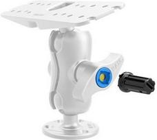 RAM Mounts Pin-Lock Inlet und Apdapter (4-Pin) - für D-/E-Kugel Verbindungsarme, 5/16'-18 Innengewinde, im Polybeutel (RAP-S-NUT5-4U)