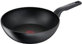 TEFAL Hard Titanium PRO G28919 Wokpfanne 28 cm G28919 - Rund - Wok-/Bratpfanne - Schwarz - Titan - 175 °C - Aluminium (2100123831)