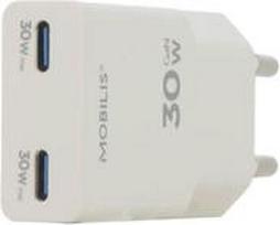 Mobilis Energia Charger 30W Wall USB-C white - Ladegerät (020026)
