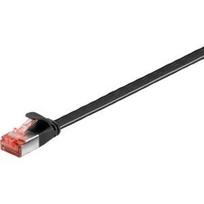Wentronic RJ45/RJ45 - 7.5 m - RJ-45 - RJ-45 - Männlich/männlich - Cat6 - U/FTP (STP) - Schwarz (94236)