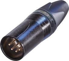 Neutrik XLR-Steckverbinder Stecker, gerade Polzahl: 5 Schwarz NC5MXX-B 1 St. (NC5MXX-B)