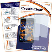 Displayschutzfolie 2 Stck. CrystalClear für Samsung Galaxy Tab A (10.1 ) 2016 (MUMBI_13724)