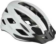 FISCHER Fahrrad-Helm Urban Lano, Größe: S/M Innenschale aus hochfestem EPS, verstellbares, beleuchtetes - 1 Stück (86720)