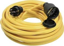 as - Schwabe 60354 Strom Verlängerungskabel 16 A Gelb 20 m (60354)