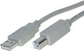 shiverpeaks BS77025 USB Kabel 5 m USB 2.0 USB A USB B Grau (BS77025)
