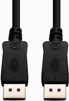 e+p DP 2 - 2 m - DisplayPort - DisplayPort - Männlich - Männlich - Schwarz (1538000)