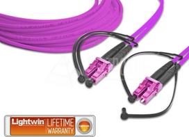 Lightwin UTP Cat.6 15.0m Glasfaserkabel 7 m LC OM4 Gelb (LDP-50 LC-LC 7.0 OM4)