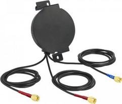 DeLOCK LTE MIMO GNSS Antenna - Antenne - Smart Home - 2 dBi (für 698 - 960 MHz), 2,5 dBi (für 1,71 - 2,69 GHz), 28 dBi (für 1,575,42 MHz), 2 dBi (für 1,575,42 MHz) - Innen / Außen, Schraubmontage - Schwarz (12700)