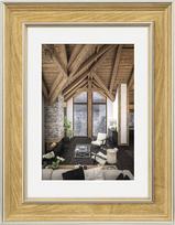 Hama Rustic - Glas - Polystyrol (PS) - Eiche - Einzelbilderrahmen - Wand - 13 x 18 cm - Country-Stil (00193058)