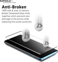 KAPSOLO Displayschutzglas - vollflächiges Displayschutz mit abgerundete Kanten - Temperglas - 3D schutzglas für Huawei P40 P40 Pro (KAP30226)