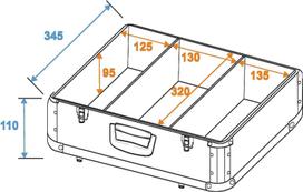 ROADINGER CD-Case ALU Digital-Booking abgerundet bl (3012205C)