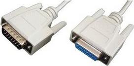 shiverpeaks BAISC-S 15 Pol Sub-D Kabel, Stecker - Kupplung 5,0 m, 15 Pol Sub-D Kabel - 15 Pol Sub-D Kupplung, mit (BS78047-5)