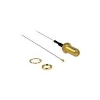 DeLOCK - Antennenkabel - I-PEX (M) - RP-SMA (W) - 20cm - Koax - Grau (88813)